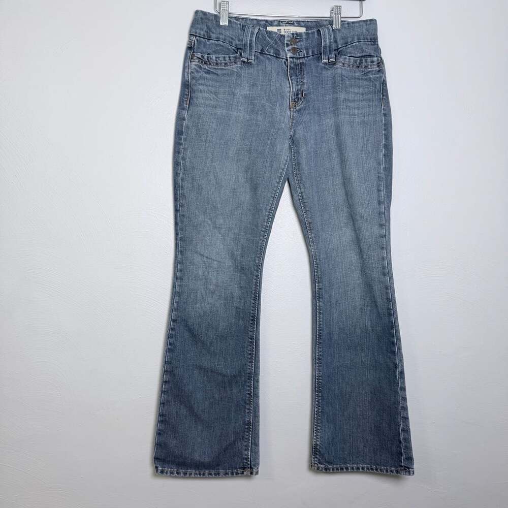 Gap Halogen Light Blue Boot Slight Flare Cotton Denim Jeans 10